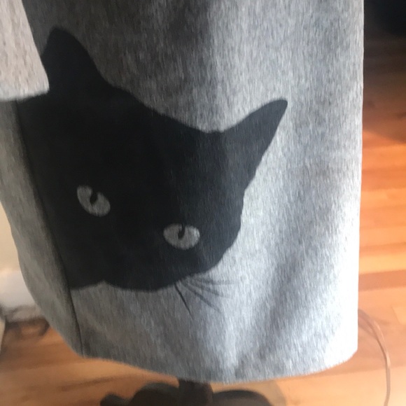 “ORDERPLUS” Bell Sleeved Cat Dress . - Picture 6 of 11